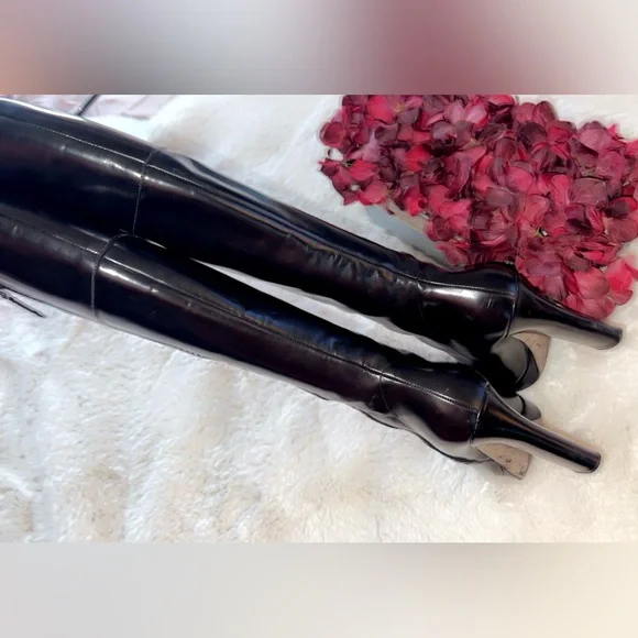 GUCCI Patent Leather Platform Boot - Picture 7 of 13